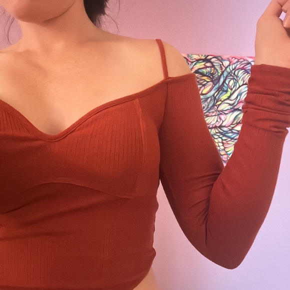 NWOT Orange Urban Outfitters Top - Picture 6 of 6